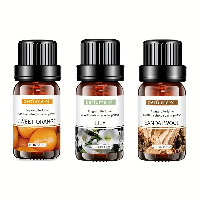 Essential Oil Herbal Collection | 100% Pure Steam Distilled Therapeutic Grade Essential Oil Set for Aromatherapy Diffuser and Topical Use | 4-Pack 10ml Bottles