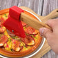MHome 360° Roller Axe Pizza Cutter – Stainless Steel Blade with Bamboo Handle