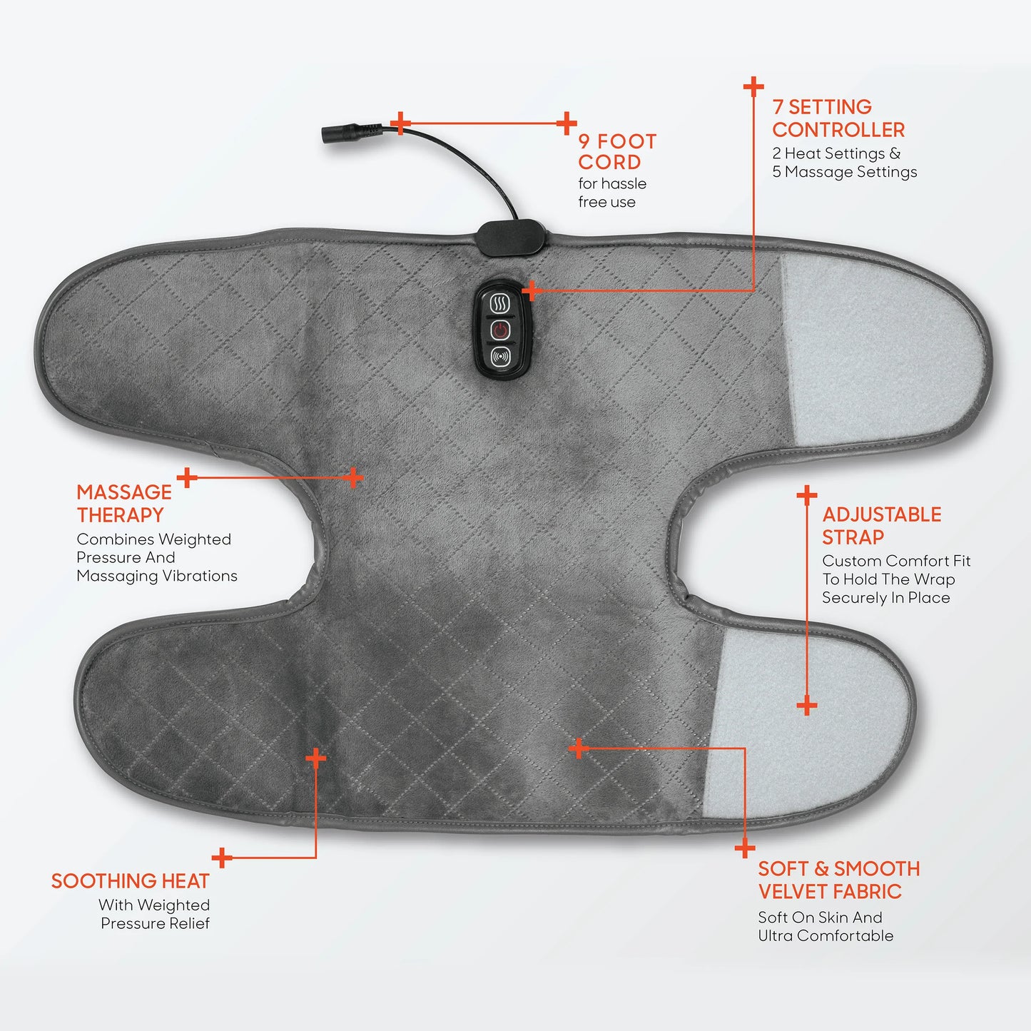 Massaging Knee Wrap