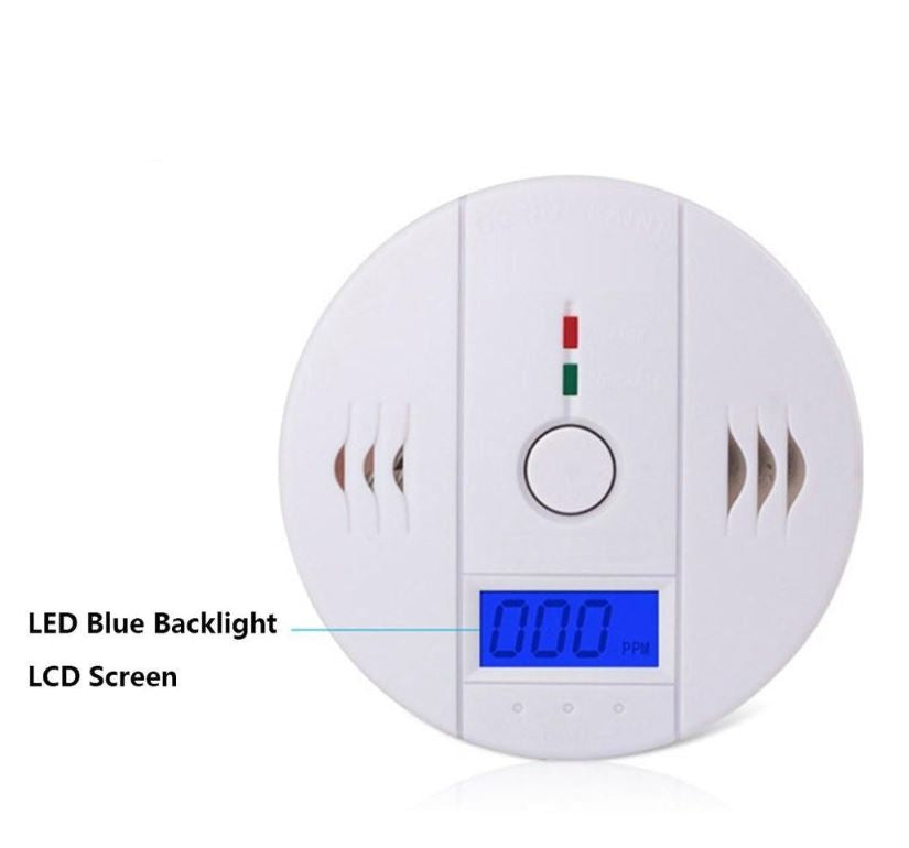 Battery Operated Carbon Monoxide Detector Alarm