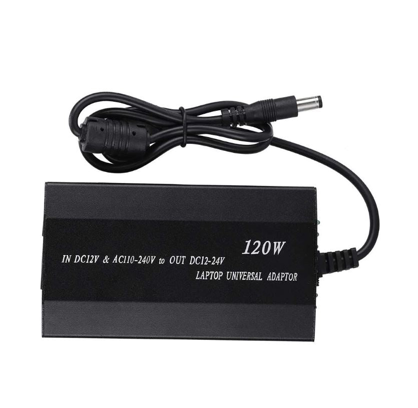Super Electronics SE-P120 Universal Laptop Charger For Car & Home Charging 120W