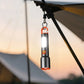 Hanging COB LED Aluminum Alloy Flashlight, 7 Bright Light Modes, Zoom In/Out, Aluminum