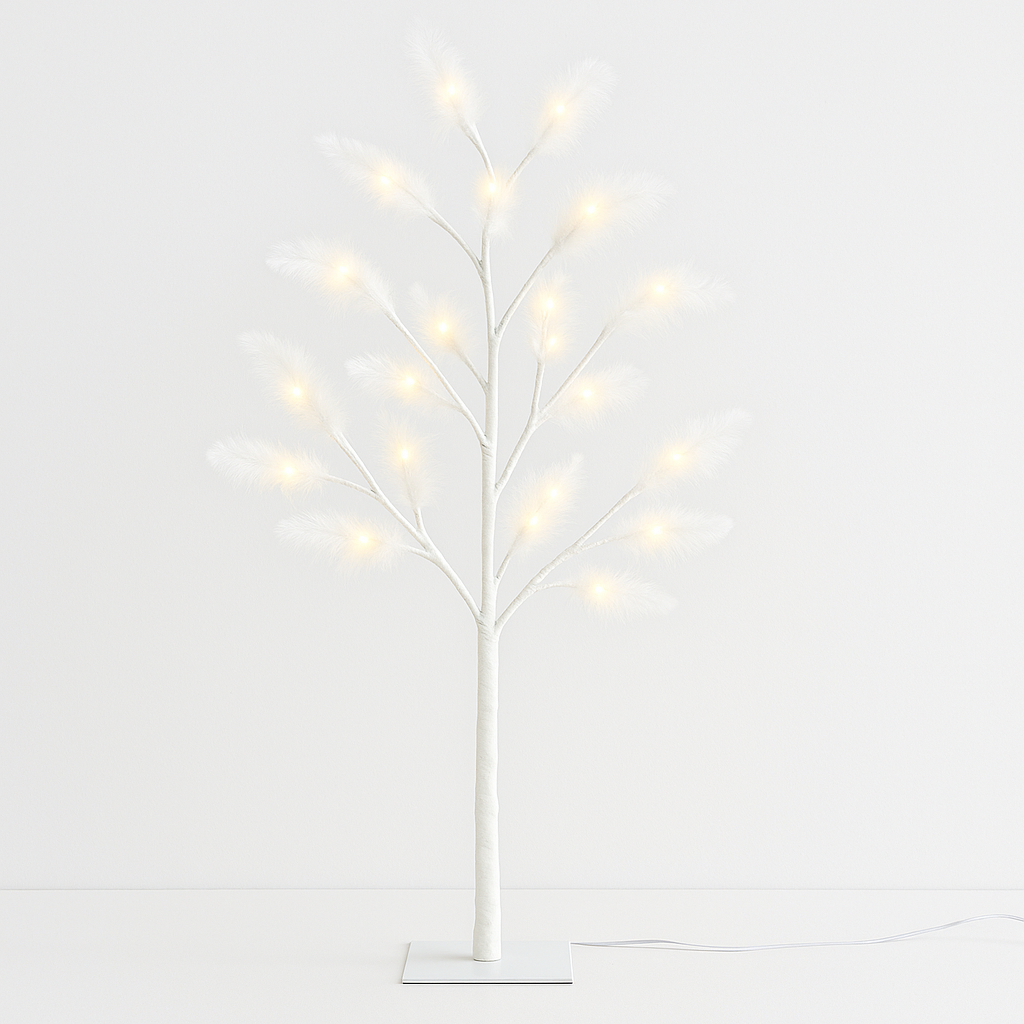 ZYF-111 1.2M Feather LED Tree Light – 48 Warm White LEDs