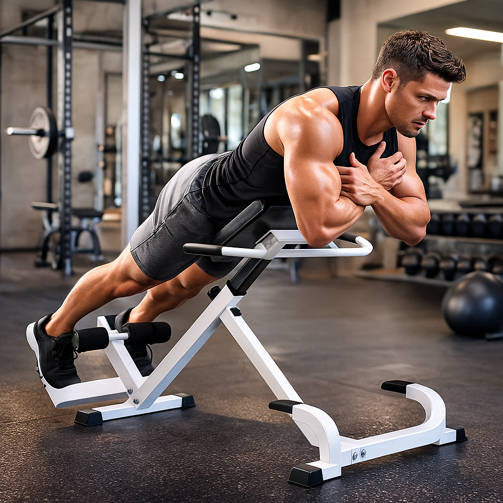 MSportz Adjustable Roman Chair / Hyperextension Bench