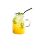 Large Capacity Glass Mug Borosilicate Glass with Handle