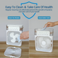 6" Portable Mini Air Cooler Fan – 3-in-1 USB Mist & Humidifier