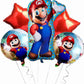Children Birthday 5Pcs Helium Balloons Birthday Party (Assorted )