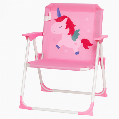 MBaby Kids Folding Animal Chair – Lightweight, Portable & Adorable With Umbrella- Various Colours