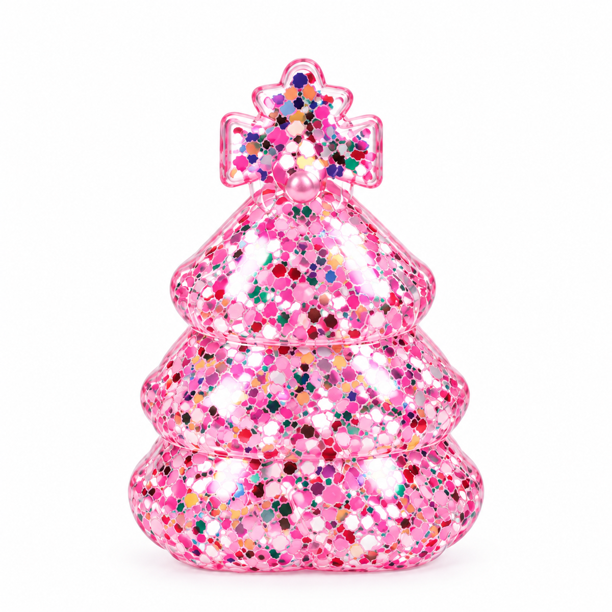 Christmas Squishy Toys, Sparkly Sequin Stress Relief Fidget