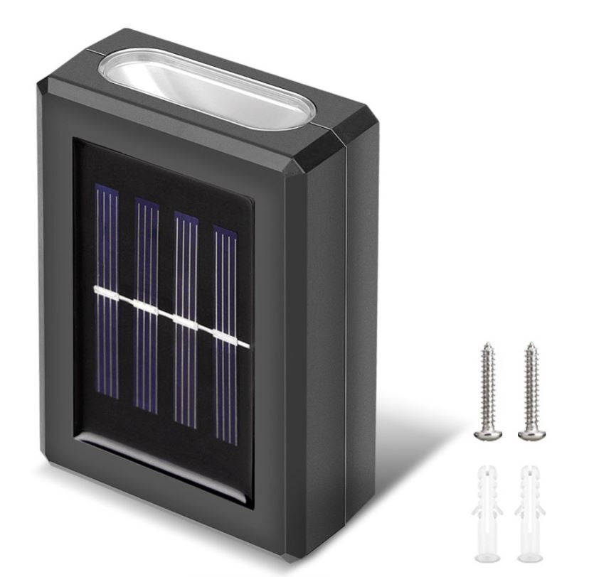 MHome Mini Solar Wall Light 2 Way – Motion Sensor, Waterproof & Energy-Saving