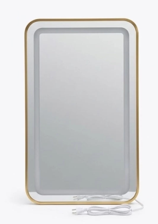 LED Rectangle Tubular Metal  Frame Mirror- Various Options