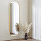 Oval/Rectangular Wall Mirror 100x30cm