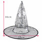 Halloween Steeple Witch Hat – Classic Party Costume Accessory