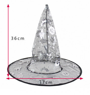 Halloween Steeple Witch Hat – Classic Party Costume Accessory
