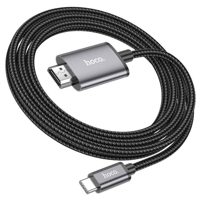 Hoco UltraHD 4K type-C to HDMI Cable Projector, Phone & laptop