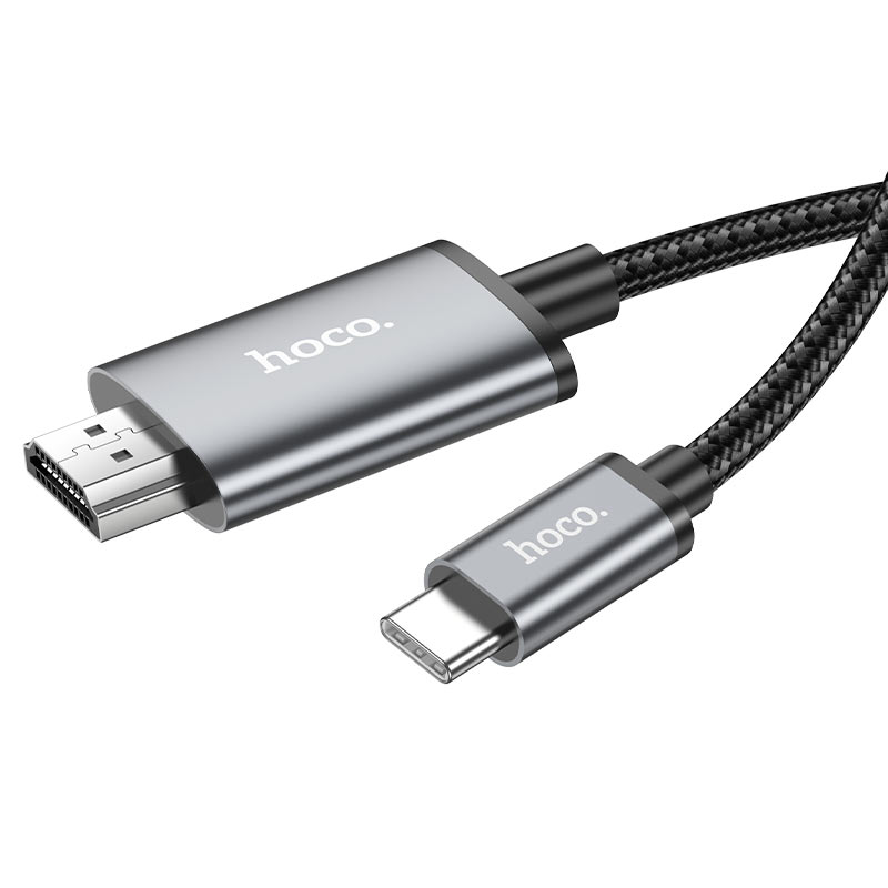 Hoco UltraHD 4K type-C to HDMI Cable Projector, Phone & laptop