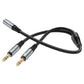 HOCO 2 in 1  Audio Headset Female to 2 x Male Adapter Cable