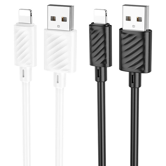 Hoco USB to Micro Type-C Cable 2.4A (Fast Charging/Data Sync)