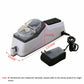 MHOME Electric Knife Sharpener – Double-Sided Pro Sharpening Tool for Knives & Scissors
