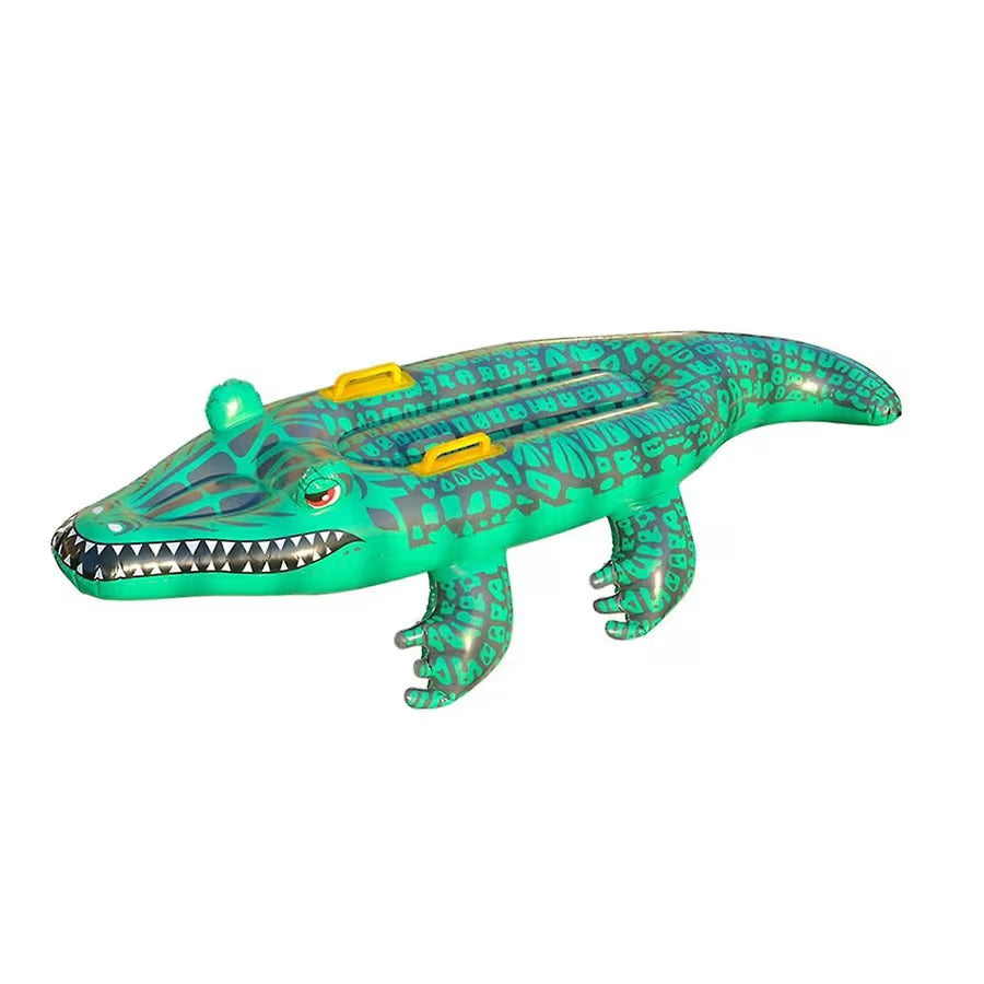Inflatable Crocodile Pool Float – 145 cm