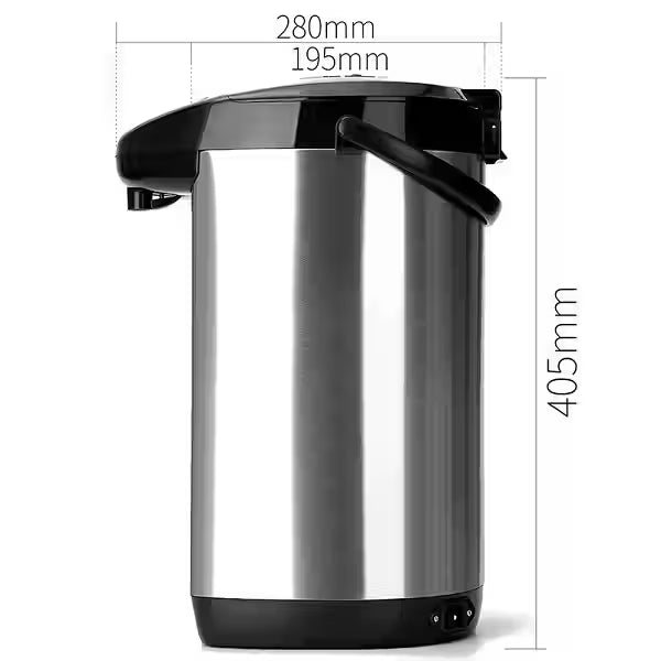 6.8L Electric Kettle/Urn – Stainless Steel, Fast Boil