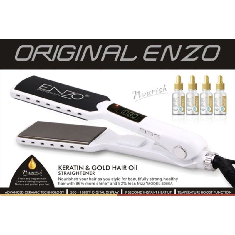 Lisseur Nano Titanium Wet & Dry Flat Iron Enzo