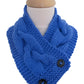 Buttoned Cable Neck warmer