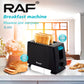 RAF Electronic Toaster Bread Maker Machine Adjustable High-lift Pasta Making Machine 2 Slice
