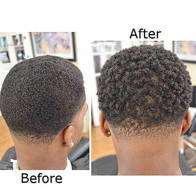 Double Sided Barber Afro Curl Wave Hair Brush Sponge Dreads Locking Twists Coil