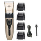 Dog - Pet Shaver Clippers Rechargeable Cordless Electric Quiet Hair Clippers BR