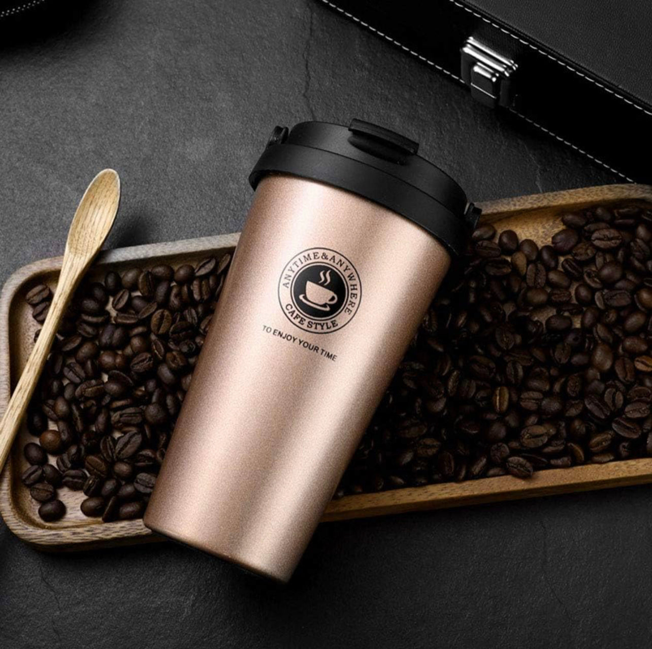 Premium Insulated Travel Coffee Mug
