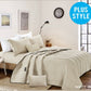 Quilted Bedspread Combo King 4pc