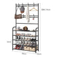 Multi functional Shoe Rack Organizer Simple Floor Coat Rack Shoe Hat Rack