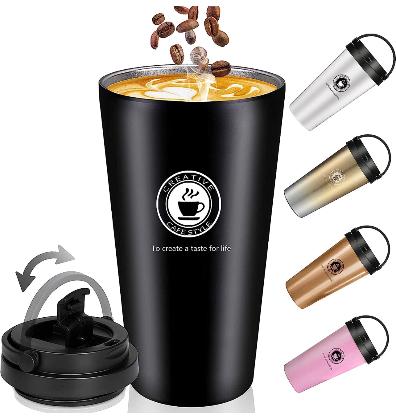 Premium Insulated Travel Coffee Mug