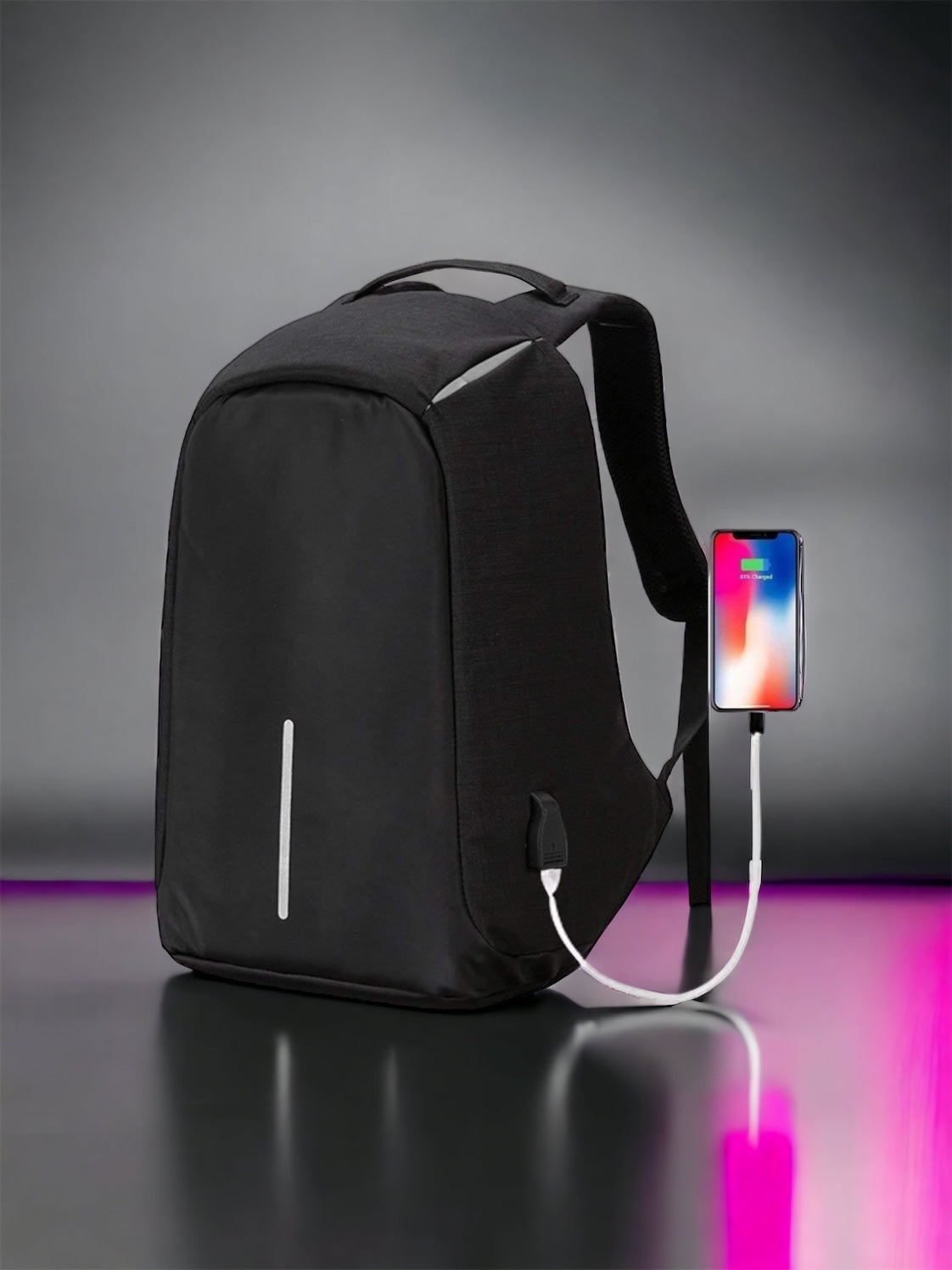 Laptop Bag - Business Laptop Backpack with USB Charging Port
