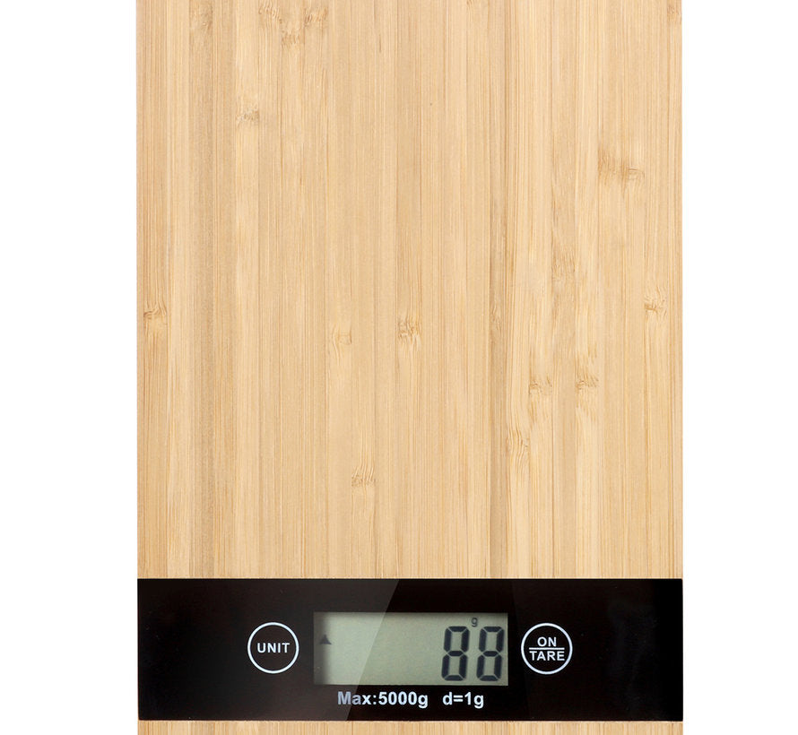 Bamboo LCD Digital Scale 5kg