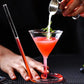 Creative Fun Spiral Cocktail Glass Revolving Martini Glass