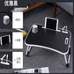Trendy Foldable Laptop Table with Tablet Holder, Cup Holder, 4 USB Ports, 1 USB Light, 1 x Micro USB