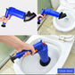 Toilet Plunger Air Drain Blaster Pressure Pump Cleaner for Bathroom Kitchen Clog Remover