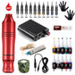 Tattoo Kit Pen Rotary Machine With Power Cartridge Needle Box Tattoo Makeup Machine