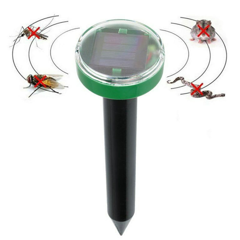 Solar Powered Mole Repellent | Ultrasonic Pest Repeller | Lawn Garden Yard Outdoor | Gopher, Mole, Snake, Mouse, Rodent Repellent | Pest Control