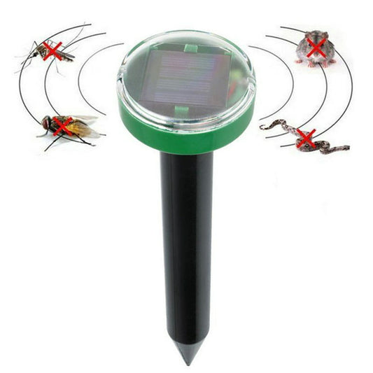 Solar Powered Mole Repellent | Ultrasonic Pest Repeller | Lawn Garden Yard Outdoor | Gopher, Mole, Snake, Mouse, Rodent Repellent | Pest Control