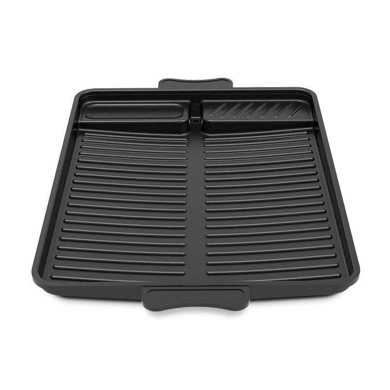 Rectangular Teppanyaki BBQ Grill Pan – Non-Stick Medical Stone Coating