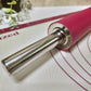 Rolling Pin Stainless Steel Silicone for Kitchen, Non-Stick Surface, Metal Roller for Baking Cookies, Bread, Fondant, Dough, Pastry, Pizza, Pie Crust 50cm
