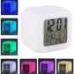 Digital Alarm Clock 7 Colours