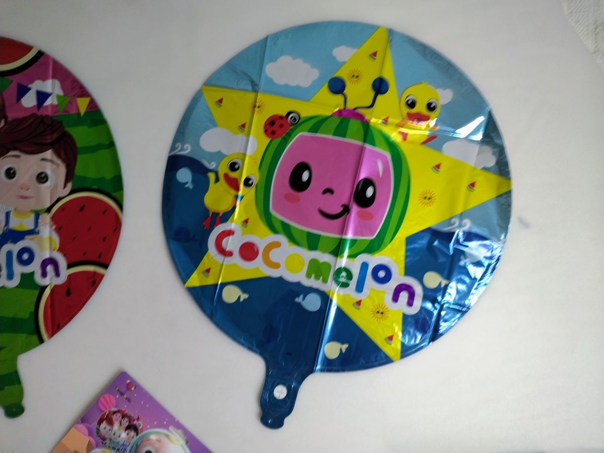 Cocomelon Balloon Party Pack Helium Type 5pc