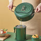 Non-Stick Deep Frying Pot With Thermometer With Drain Lid 20cm