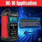 KONNWEI RC-10 2 inch Car Battery Charger Battery Pulse Repair Tool, Plug Type:EU Plug