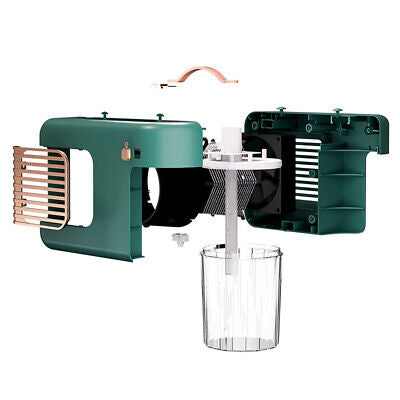Multifunction 2:1 Heater-Humidifier With Overheating Protection