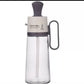 Oil Dispenser With Brush, Glass Olive Oil Bottle With Silicone Dropper